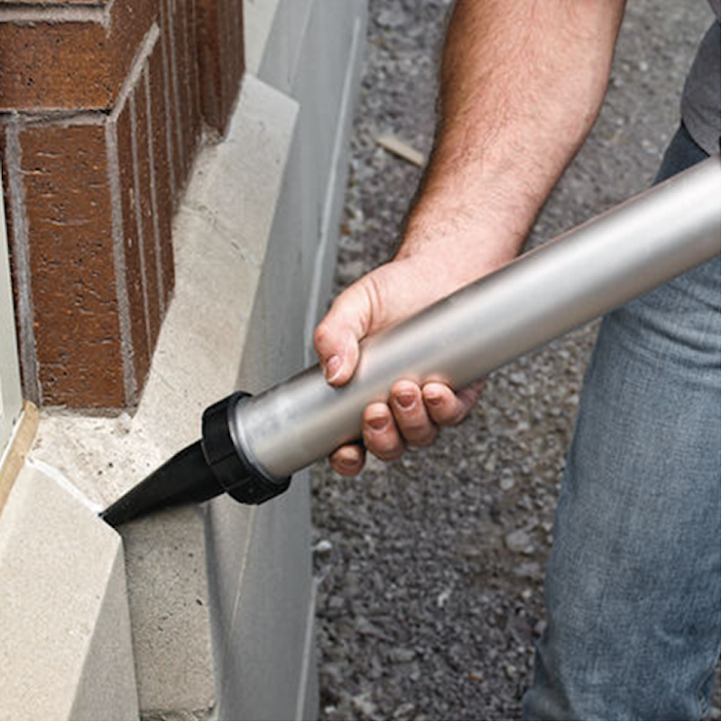 Everbuild Tecnic Puraflex 25 600ml Polyurethane Sealant Grey Black